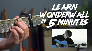 Wonderwall INTRO 5 Levels If Difficulty  LEARN IT IN 5 MINUTES [upl. by Aniweta]