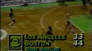 1984 NBA Finals Lakers at Celtics Gm 2 part 515 [upl. by Aronson]