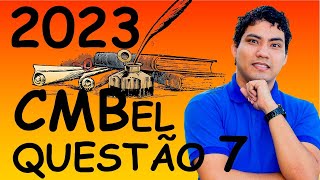 CMBel 2023 Prova do Colégio Militar de Belém 2023 Questão 7 6º ANO [upl. by Rakia]