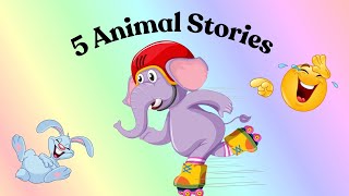 5 Funny Animal Stories CompilationHilarious Animal StoriesFizzeasyartEnglish Course [upl. by Hoffmann]