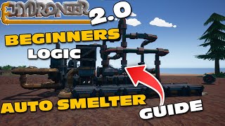 HYDRONEER 20  LOGIC  HOW TO BUILD A WORKING AUTO SMELTER [upl. by Ekul]