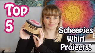 Top 5 Scheepjes Whirl Projects Beginner to advanced [upl. by Nickola]