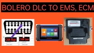 Bolero DLC TO EMS ECM Communication Car kaise scan hota hai bolero cancommunication viralvideos [upl. by Tichon]