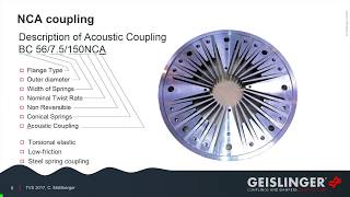 TVS 2017  Presentation Geislinger GmbH – Influence of damping factors on coupling applications [upl. by Elias163]