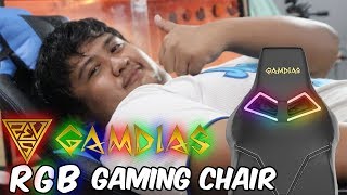 GAMING CHAIR But With LED Lights  Gamdias Achilles M1 [upl. by Airyk]