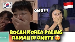 SERU BANGET NGOBROL SAMA BOCAH KOREA DI OMETV 🤣 ometv lucu korea [upl. by Htrag]