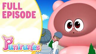 Giant Punirunes Alert  Punirunes FULL EPISODE 16  Anime Cartoons for Kids [upl. by Asihtal]