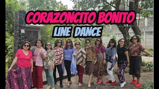 Corazoncito Bonito Line Dance Choreographed by Yusrianci Edy [upl. by Delwin]