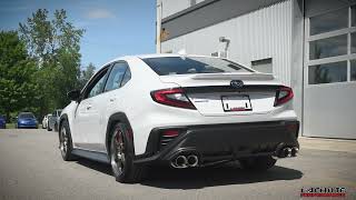 LACHUTE PERFORMANCE CATBACK  WRX 2022 [upl. by Bert658]