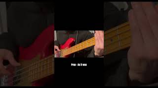 Prep  As it was City pop bass cover [upl. by Claudy]