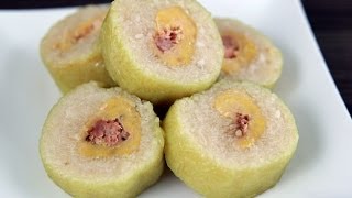 Bánh Tét  Vietnamese Cylindrical Sticky Rice Cake  Helens Recipes [upl. by Aneeg]