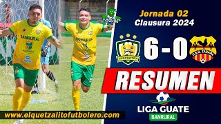 GOLEADA SIN PIEDAD Guastatoya 6 vs Zacapa 0  Jornada 2 Clausura 2024 RESUMEN COMPLETO [upl. by Aieki926]