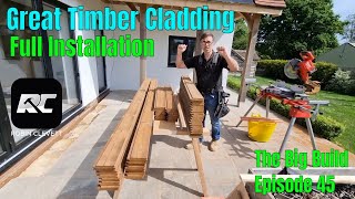 A great timber cladding and fitting guide The Big Build episode 45 [upl. by Ulphiah]