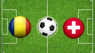 Romania vs Switzerland Highlights Goals  EURO 2024 Qualifiers  PES 21 [upl. by Will578]