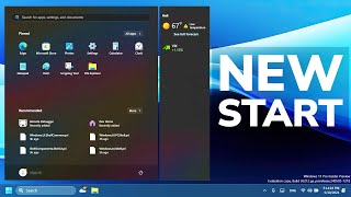 New Start Menu Coming to Windows 11 24H2 [upl. by Yrrad]