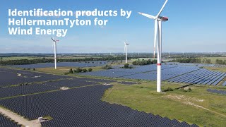 Identification products by HellermannTyton for Wind Energy [upl. by Jourdan535]