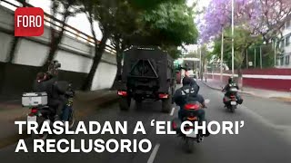 Trasladan a ‘El Chori’ presunto líder de la Unión Tepito a reclusorio en CDMX  Las Noticias [upl. by Chane9]