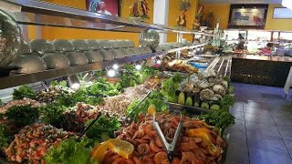 El Mejor Restaurante Buffet de Mariscos quotLa Langostaquot Conociendo México con Guante y Mimosa ❤️😎 [upl. by Sellihca595]