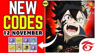 NEW NOVEMBER BLACK CLOVER M REDEEM CODES 2024 SEPTEMBER BLACK CLOVER M CODES BLACK CLOVER M CODE [upl. by Ajam315]