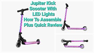 Jetson Jupiter Scooter  How To Assemble  Quick Review [upl. by Norrag]