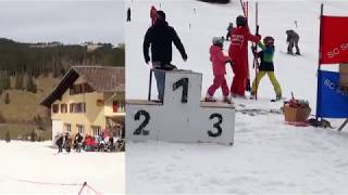 Kinderplausch Skirennen 6 3 2019 Skilift Roseggli Bumbach Schangnau [upl. by Zora175]