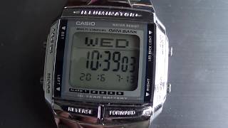 Casio DB 360 Data bank Wristwatch [upl. by Ayotahc]