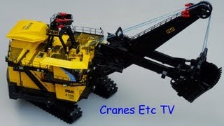 TWH PampH 4100XPC Mining Shovel by Cranes Etc TV [upl. by Treble]