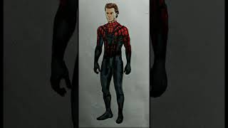 MCU SYMBIOTE TRANSFORMATION animation spiderman nwh symbiote marvelstudios [upl. by Camala]