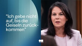 Ist der Krieg im Nahen Osten noch zu stoppen Frau Baerbock  Caren Miosga [upl. by Scibert]