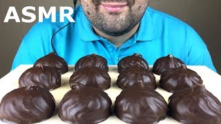 ASMR CHOCOLATE COVERED MARSHMALLOW MUKBANG 먹방 Eating Sounds NO TALKING [upl. by Hakilam645]