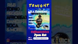 BASHMENT🚨MONDAYZ🇧🇧MIX💣SHOW📀LIVE🇨🇦🕖78🕗PM🚨EST‼️Playing The Best In RampB Top40 Reggae Afrobeats [upl. by Irrol507]