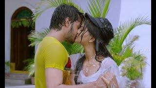 Abhi And Akhil LipLock With Wet Clothes  Drushya Kavyam Movie Scenes [upl. by Lzeil]