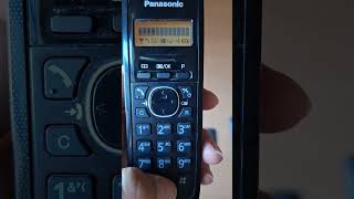 Panasonic Telsiz Telefon El Ünitesi Tanımlama [upl. by Yemorej423]