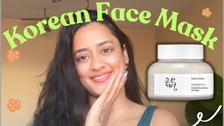 Beauty of joseon Rice Face mask review Korean face maskManisha Mishra [upl. by Yuh]