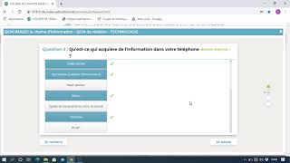 Corrigé du QCM IMAGE1 [upl. by Asilad]
