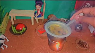 Miniature Vegetable Biryani  Restaurant Style Easy Recipe  Village Food cooking [upl. by Naoj]