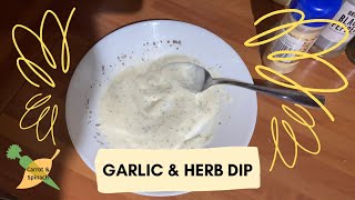 Easy Garlic and Herb Dip Just like Domino’s [upl. by Vanhomrigh]