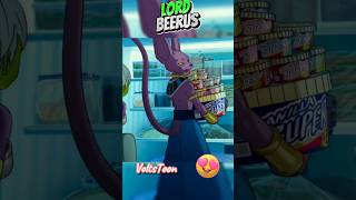 Lord Beerus is Impressing a Girl 😍 beerus shorts goku gohan anime [upl. by Bihas]