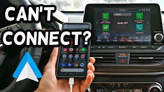 Android Auto Wont Connect or Not Working How to fix and Troubleshooting [upl. by Laohcin247]