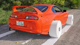 We Tried Giant Toilet PAPER WHEELS on a REAL Car [upl. by Llenal]