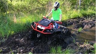 2017 xmr 1000 mudding rescues honda rancher [upl. by Mabel130]