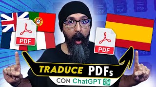 Como traducir un PDF completo a español EN UN MINUTO gratis desde el ingles o cualquier idioma [upl. by Yonah]