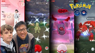 PLAYING POKEMON GO WITH BRANDONTAN91  SPOTLIGHT HOUR AND RAIDS [upl. by Allistir]