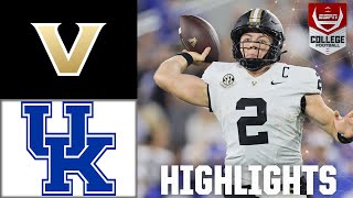 Vanderbilt Commodores vs Kentucky Wildcats  Full Game Highlights  ESPN College Football [upl. by Brubaker915]