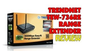 TrendNet TEW736RE 300Mbps EasyN Range Extender [upl. by Lenad122]