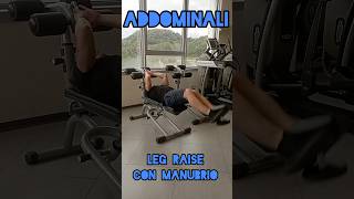 Addominali in Palestra Usiamo qualche attrezzo 🏋️ abdomen personaltrainer training trainer gym [upl. by Erreit]