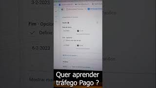 QUER APRENDER TRÁFEGO PAGO EM ANGOLA  investir oportunidades marketingdigital trafegopago [upl. by Sabec]