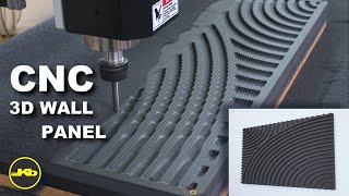 Mesmerizing 3D Wall Panel Design On A Kelbrand CAM CNC Router [upl. by Kersten431]