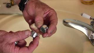 How to Replace a Sink Aerator [upl. by Legin]