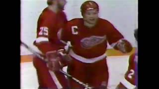 Chicago Blackhawks Detroit Red Wings Mar 26 1986 Highlights [upl. by Genisia]